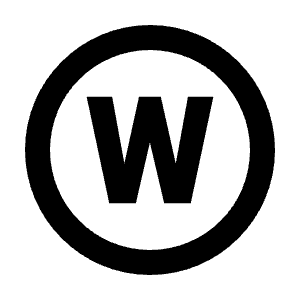 West Circle Icon from Outlined Line - Material Pro Free Set