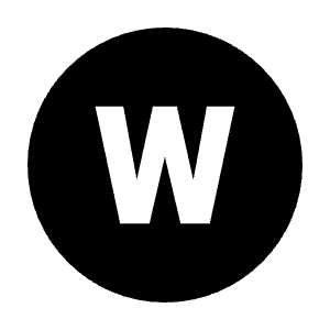 West Circle Fill Icon from Sharp Fill - Streamline Material Free Set