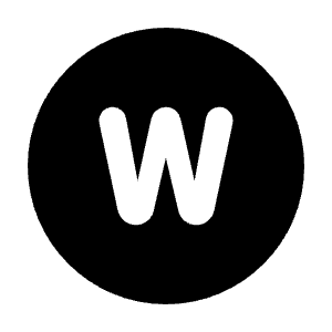 West Circle Fill Icon from Rounded Fill - Material Pro Free Set