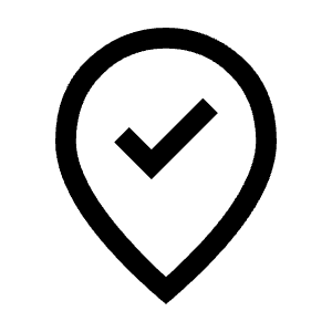 Where To Vote Icon from Outlined Line - Material Symbols Set