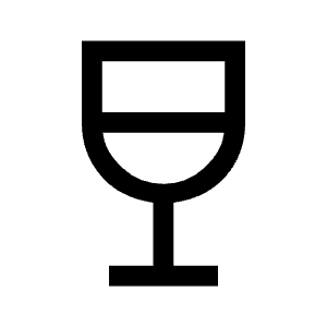 Wine Bar Icon from Outlined Line - Material Symbols Set