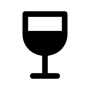 Wine Bar Fill Icon from Rounded Fill - Material Symbols Set