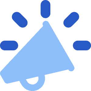 Announcement Megaphone Icon from Core Flat Set