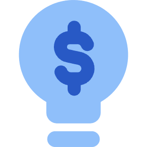 Business Idea Money Icon from Core Flat Set
