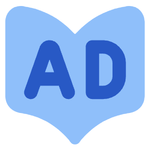 Magazine Advertising Icon from Core Flat Set