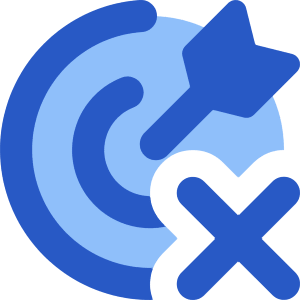 Target Cross Icon from Core Flat Set