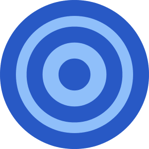Target No Arrow Icon from Core Flat Set