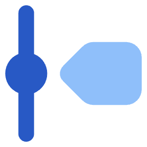 Timeline Roadmap Vertical Icon from Core Flat Set