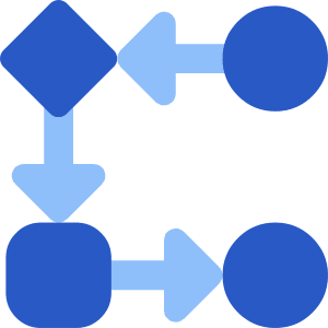 Workflow Icon from Core Flat Set