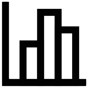 Bar Chart Icon from Atlas Line Set