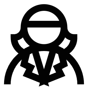 Business Woman Icon from Atlas Line Set