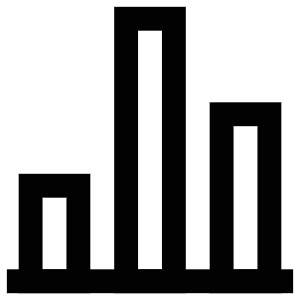 Graph Chart Icon from Atlas Line Set