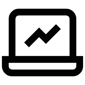 Laptop Line Icon from Atlas Line Set