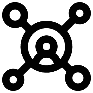 Network Icon from Atlas Line Set