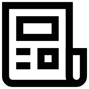 Newspaper Newsletter Icon from Atlas Line Set