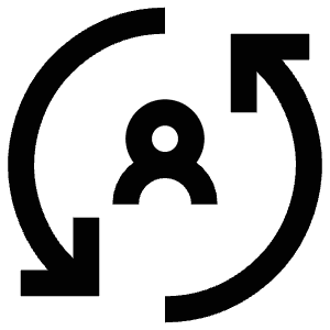Refresh Account Arrows Icon from Atlas Line Set