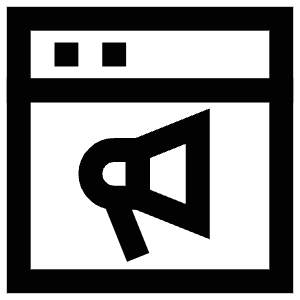 Website Ad Icon from Atlas Line Set