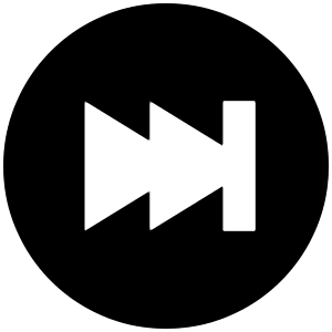 Fast Forward Circle Alt Fill Icon from Outlined Fill - Material Pro Set