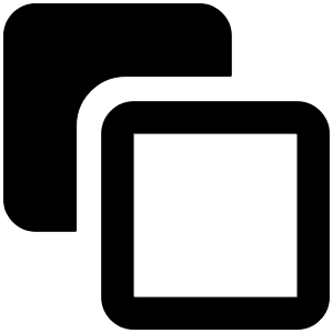Pathfinder Trim Fill Icon from Outlined Fill - Material Pro Set