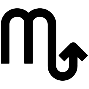 Scorpio Zodiac Fill Icon from Outlined Fill - Material Pro Set
