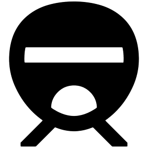Bullet Train Fill Icon from Outlined Fill - Material Pro Set