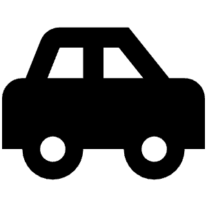 Car Fill Icon from Outlined Fill - Material Pro Set