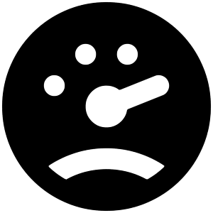 Speed Gauge High Fill Icon from Outlined Fill - Material Pro Set