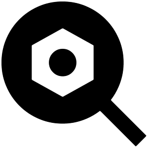 Zoom Setting Bolt Fill Icon from Outlined Fill - Material Pro Set