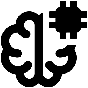 Brain Chip Transplant Icon from Outlined Line - Material Pro Set