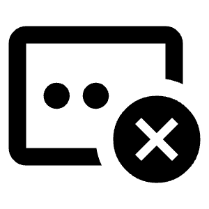 Password Input Denied Icon from Outlined Line - Material Pro Set