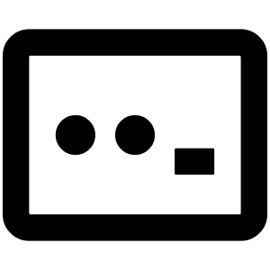 Password Input Icon from Outlined Line - Material Pro Set