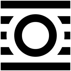 Word Wrap Object Icon from Outlined Line - Material Pro Set