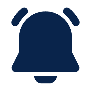 Bell Ringing Fill Icon from Mingcute Fill Set