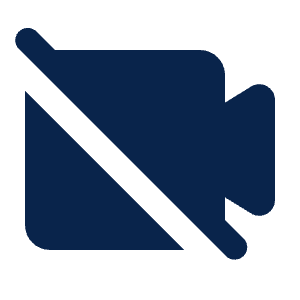 Camcorder Off Fill Icon from Mingcute Fill Set