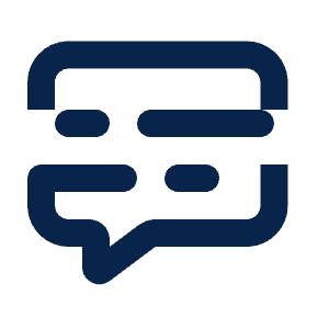 Danmaku Line Icon from Mingcute Line Set