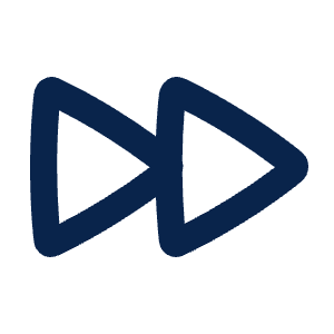 Fast Forward Line Icon from Mingcute Line Set