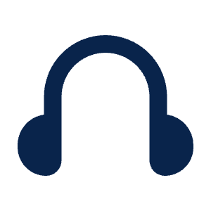 Headphone 2 Fill Icon from Mingcute Fill Set