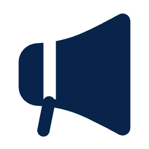Horn Fill Icon from Mingcute Fill Set