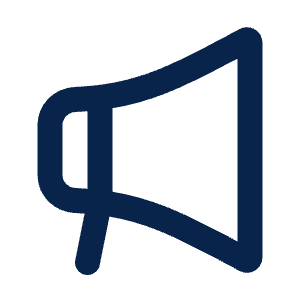 Horn Line Icon from Mingcute Line Set