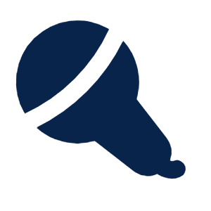 Microphone Fill Icon from Mingcute Fill Set