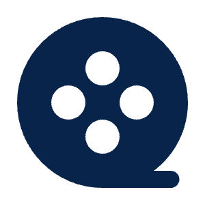 Movie Fill Icon from Mingcute Fill Set