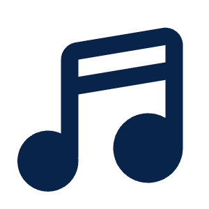 Music Fill Icon from Mingcute Fill Set