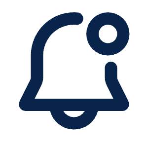 Notification Newdot Line Icon from Mingcute Line Set