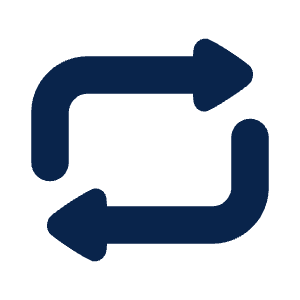 Repeat Fill Icon from Mingcute Fill Set