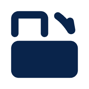 Rotate To Horizontal Fill Icon from Mingcute Fill Set