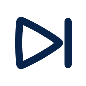 Skip Forward Line Icon from Mingcute Line Set