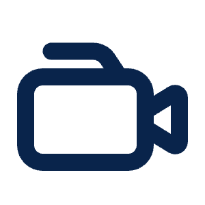 Video Camera 2 Line Icon from Mingcute Line Set