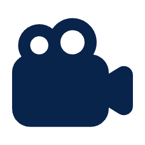 Video Camera Fill Icon from Mingcute Fill Set