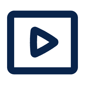 Video Line Icon from Mingcute Line Set