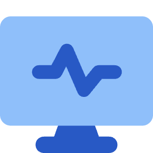 Heart Rate Monitor Icon from Core Flat Set